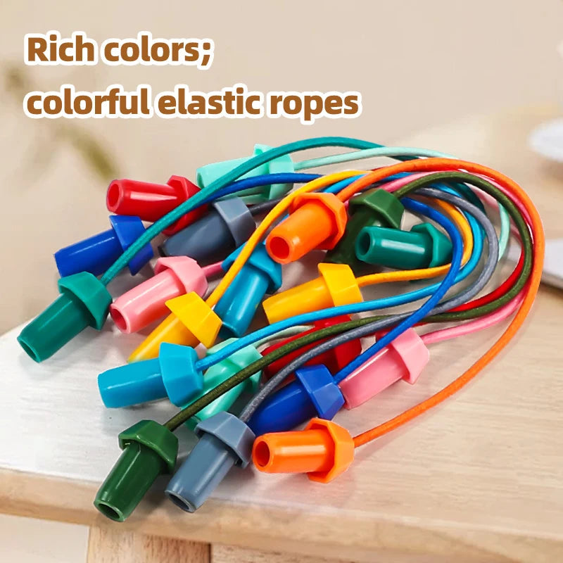 2025 New Rope Breaking Battle Challenge Puzzle Toy Knot Toy Children's Rope Decoding Game Logic Training 