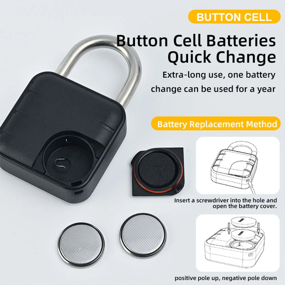 Fingerprint Padlock - SY12 or SY13