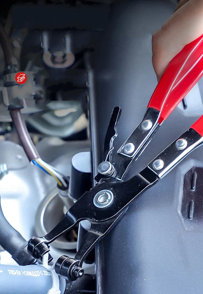 Hose Clamp Pliers, Wire Long Reach Hose Clamp Pliers Set Fuel Oil Water Hose Auto Tools Coolant Radiator Heater and Water Hose