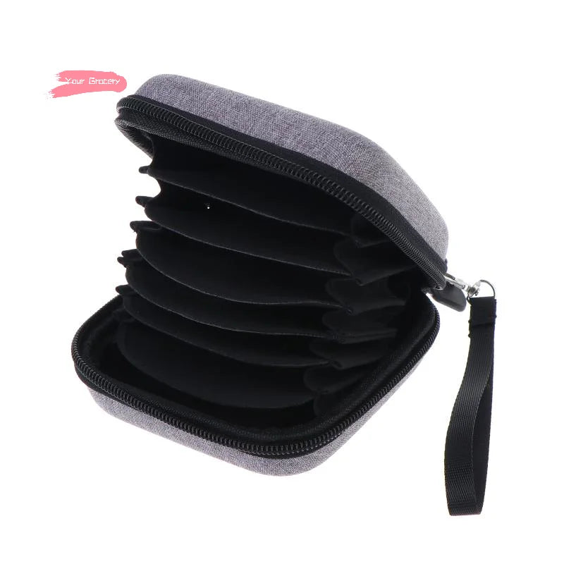 Hard Camera Filter Case with Six Divider Slots