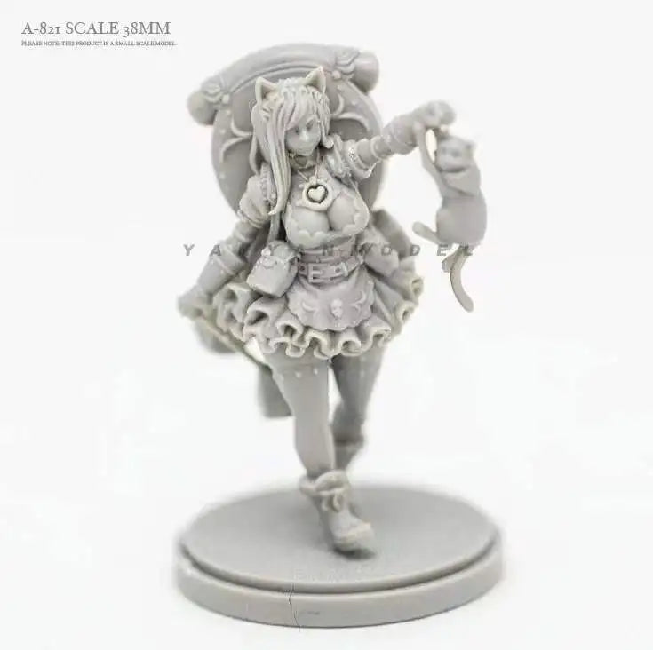 Súprava modelov fantasy figúrok zo živice, dve figúrky, nezostavené