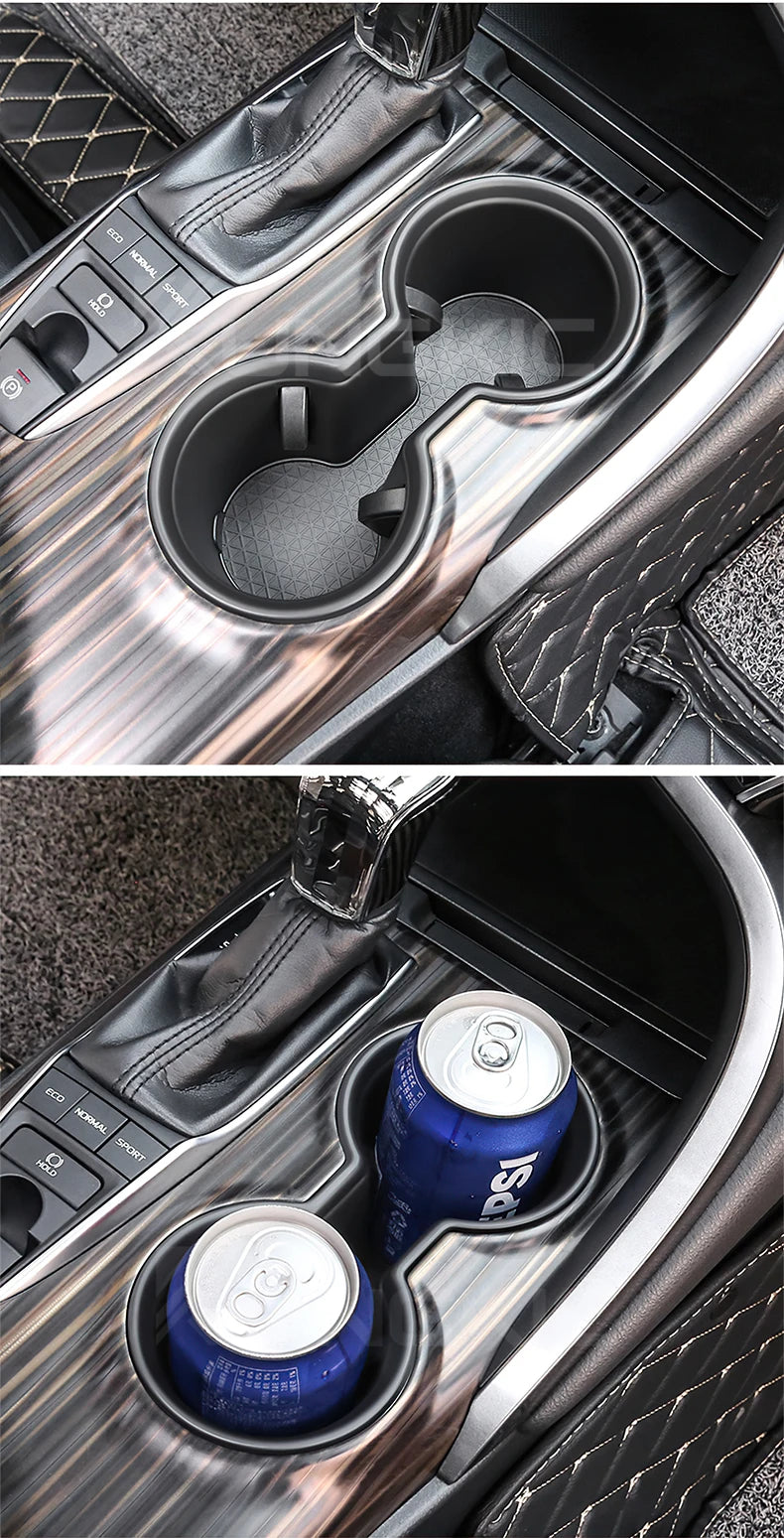 For Toyota Camry 2018 2019 2020 2021 2022 2023 Water Cup Holder Central Control Drinks Holder Water Cup Tray Car Accessories