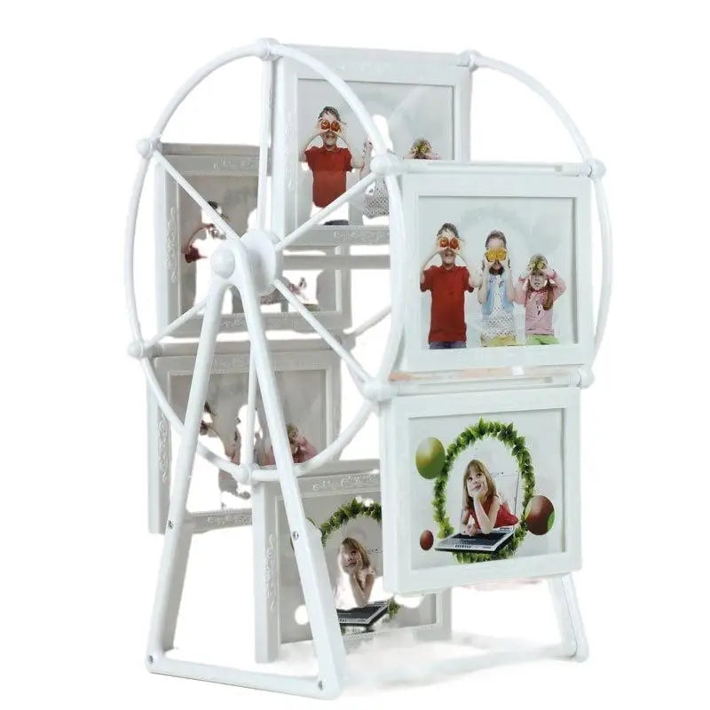 Rotating Twelve-Photo Desktop Frame