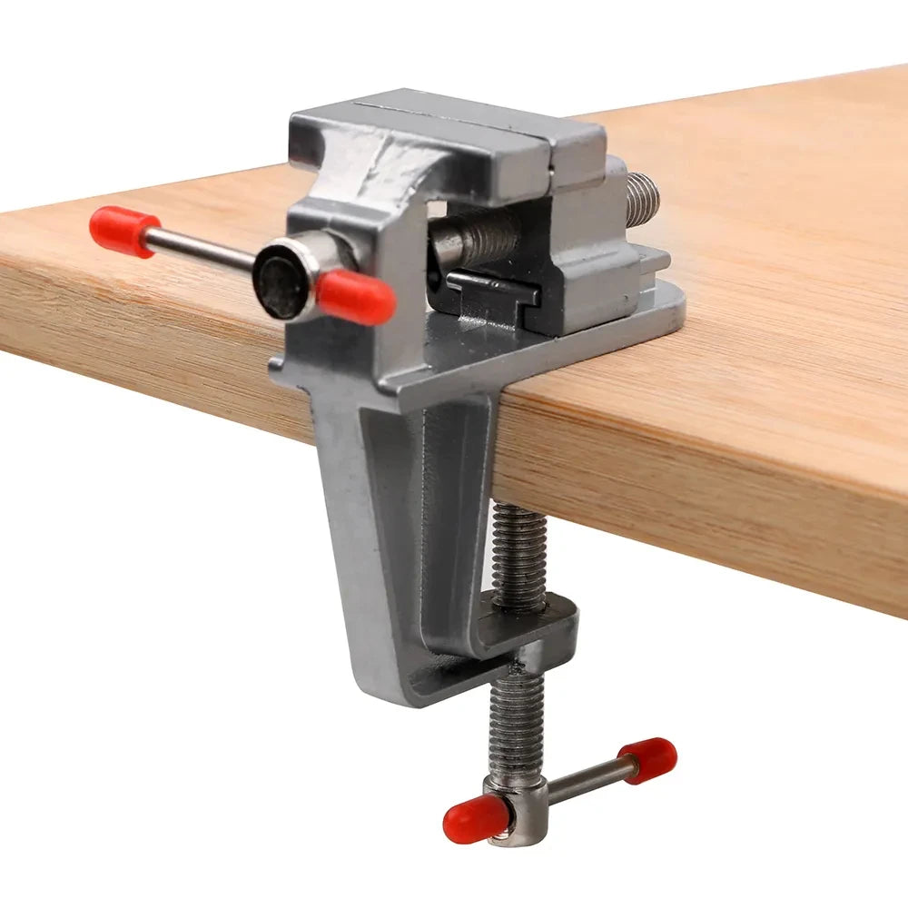 Mini Table-Clamp Bench Vise, 25mm Jaw Opening