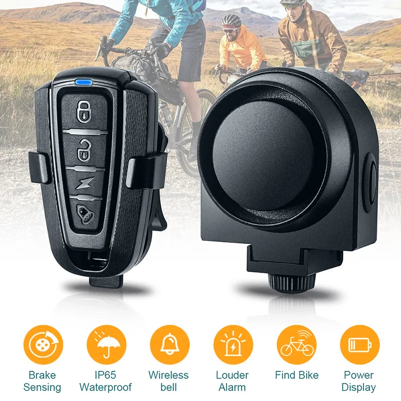 A2 Rechargeable Bicycle Vibration Alarm