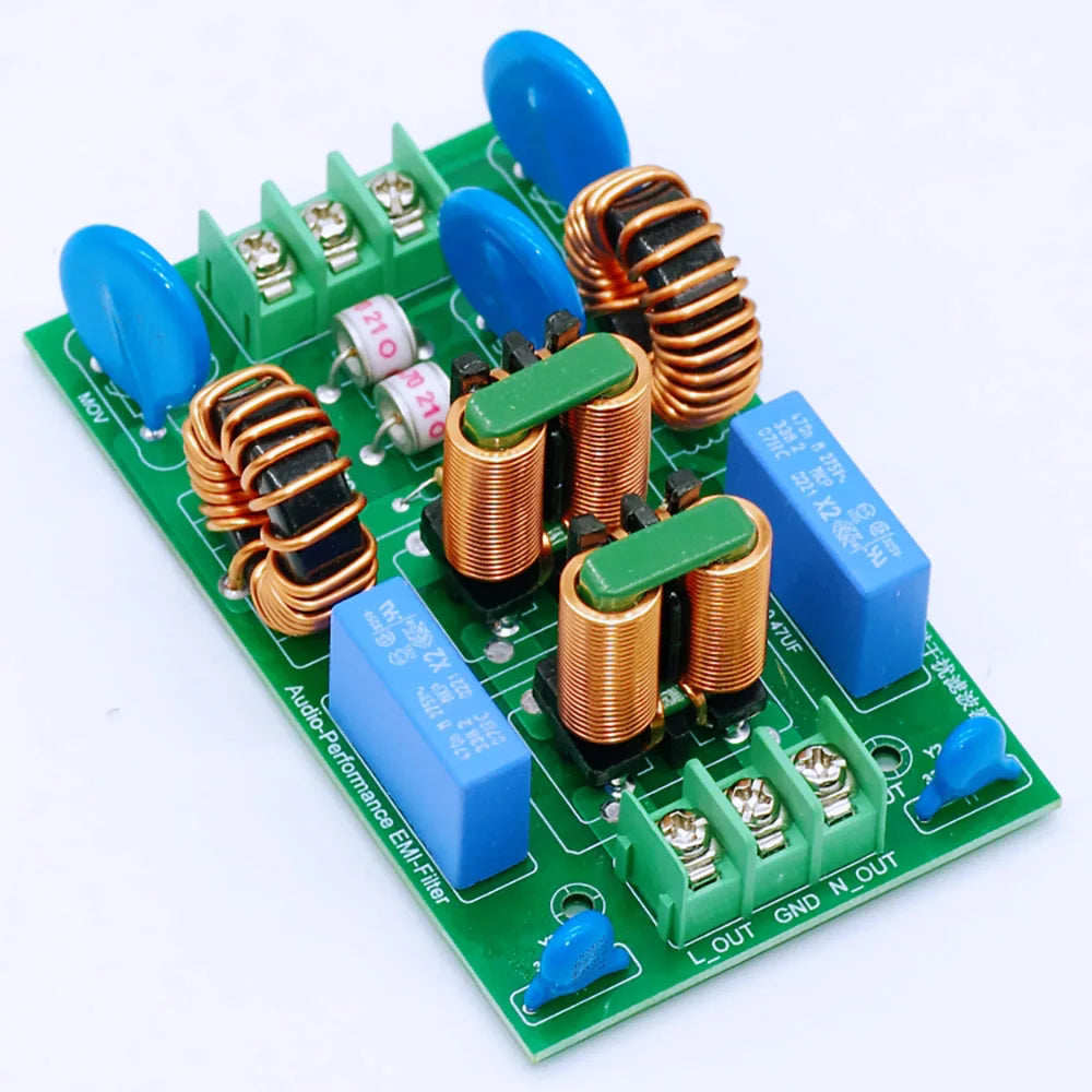 AC EMI-strømfiltermodul, alternativer på 15A eller 20A