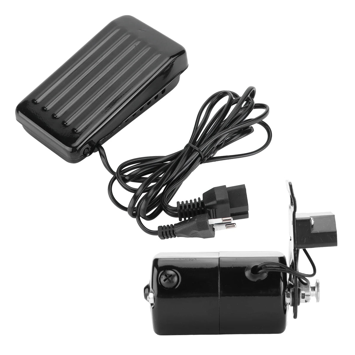 Silnik do domowej maszyny do szycia Silnik do szycia Maszyna do szycia Zestaw z pedałem kontrolnym Pasek 180W wtyczka EU 220V