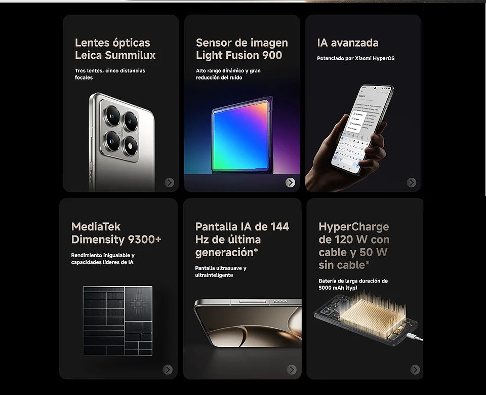 Smartphone Xiaomi 14T Pro 5G NFC