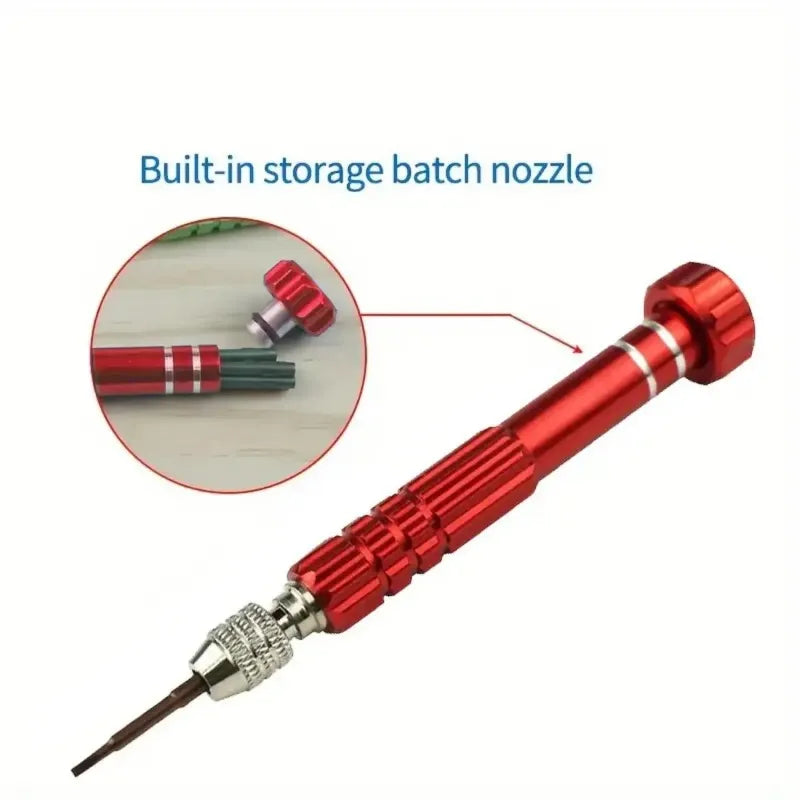 Hot Sale 5-in-1 Multifunctional Small Screwdriver Kit Repair Tool for Eyeglass Sunglasses Electronics Cellphone Jewelry and More 