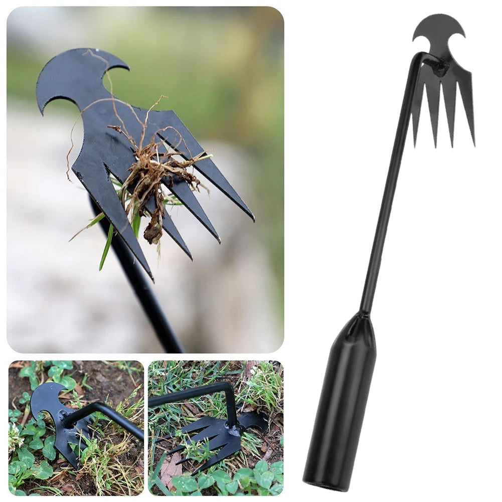 2-in-1 Garden Hoe and Cultivator with Long Handle