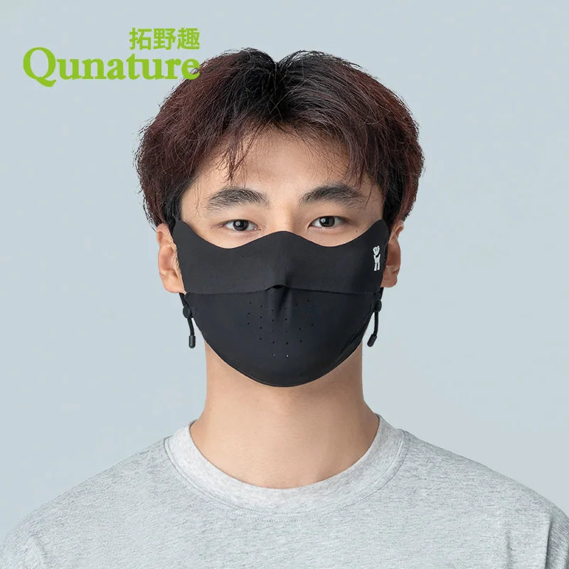 Ice Silk UV Protection Face Mask for Summer Outdoor Sport