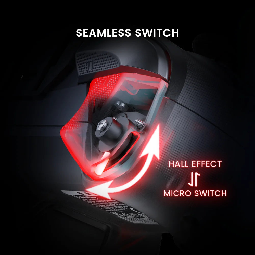 GameSir Cyclone 2 Bezdrátový Pro ovladač Bluetooth hernípad s nabíjecí stanicí Hall Effect joysticky pro Nintendo Switch, iPhone, Android & PC