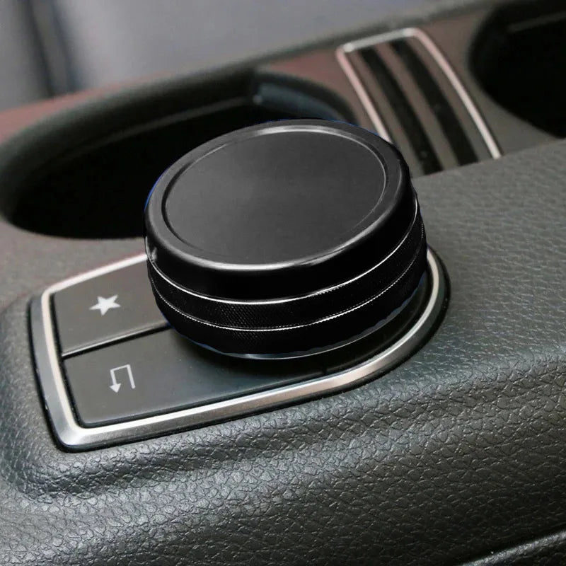 Center Console Multimedia Knob Cover for Mercedes-Benz