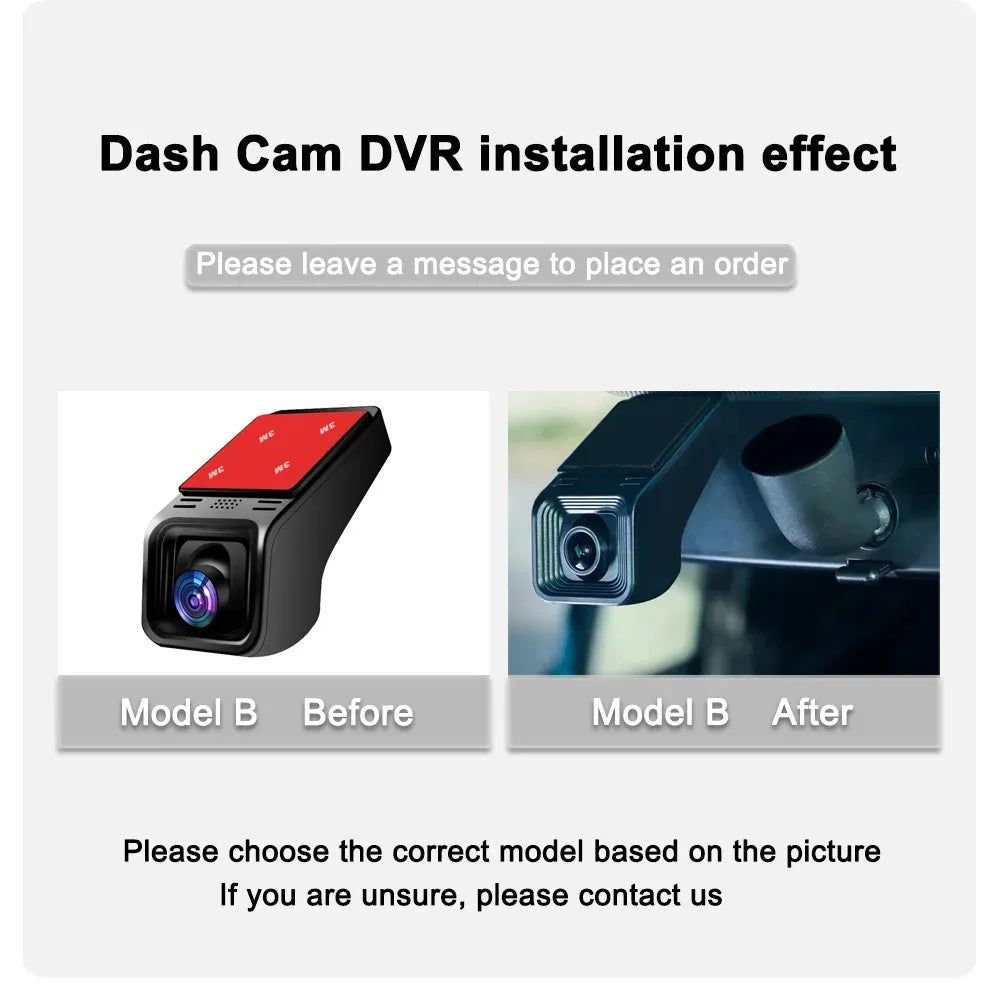 HD 4K 2160P WiFi Car DVR Dash Cam Camera 2K 1600P 1080P 24H Parking Monitor APP Control Car Driving Video Recorder for all cars 
