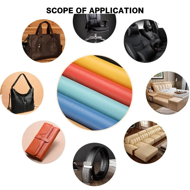 Self Adhesive Leather Stickers for Car Interior Seat Repair Patch Furniture Table Chair Sticker Home Sofa Seat Bag Shoe Fix Tool