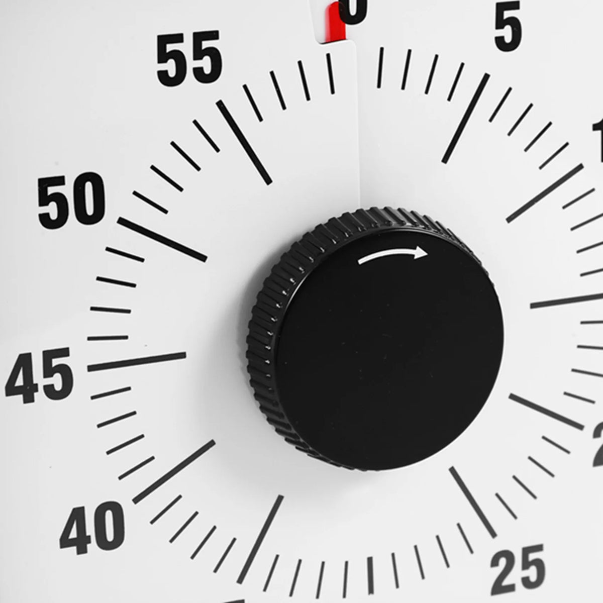 Visuell nedtellingstimer på 60 minutter med sammenleggbart stativ