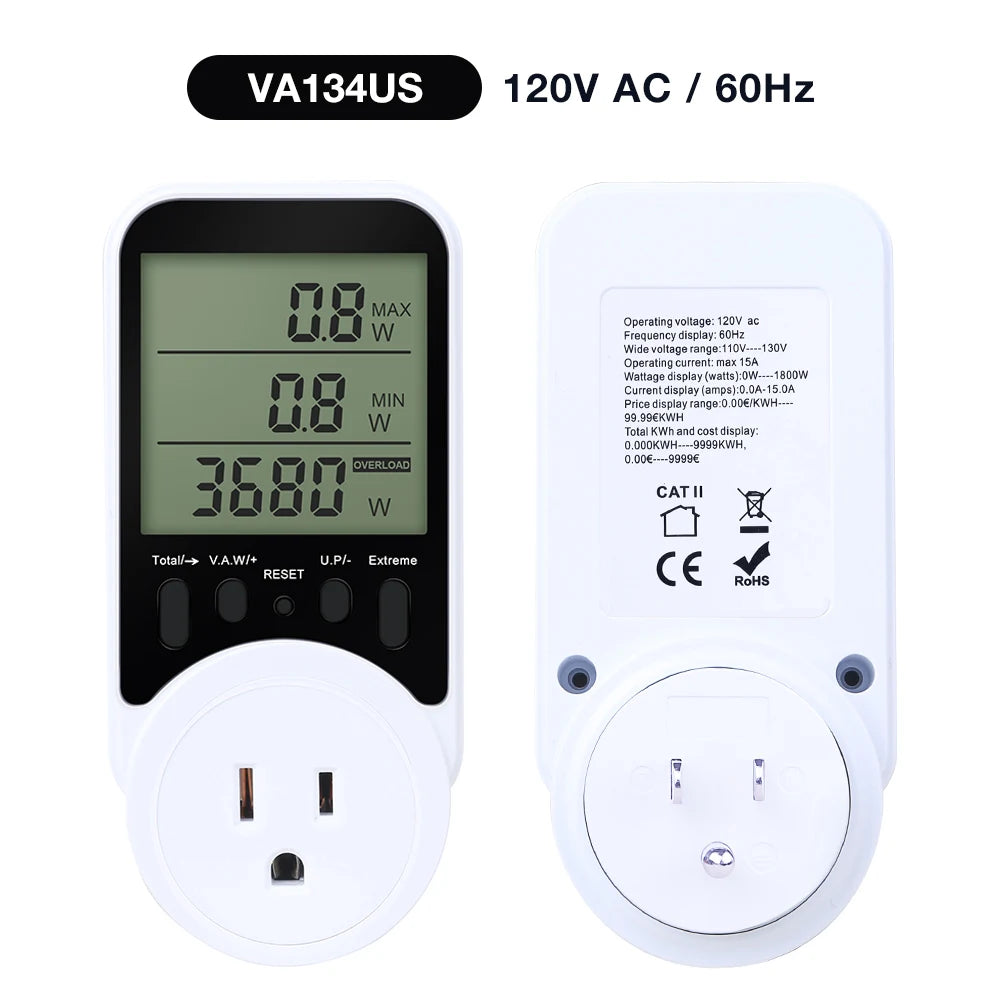 PMB06 Plug-In Electricity Usage Meter