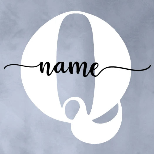 Personalisierte Initial-Baby-Bodysuit – Namensoptionen