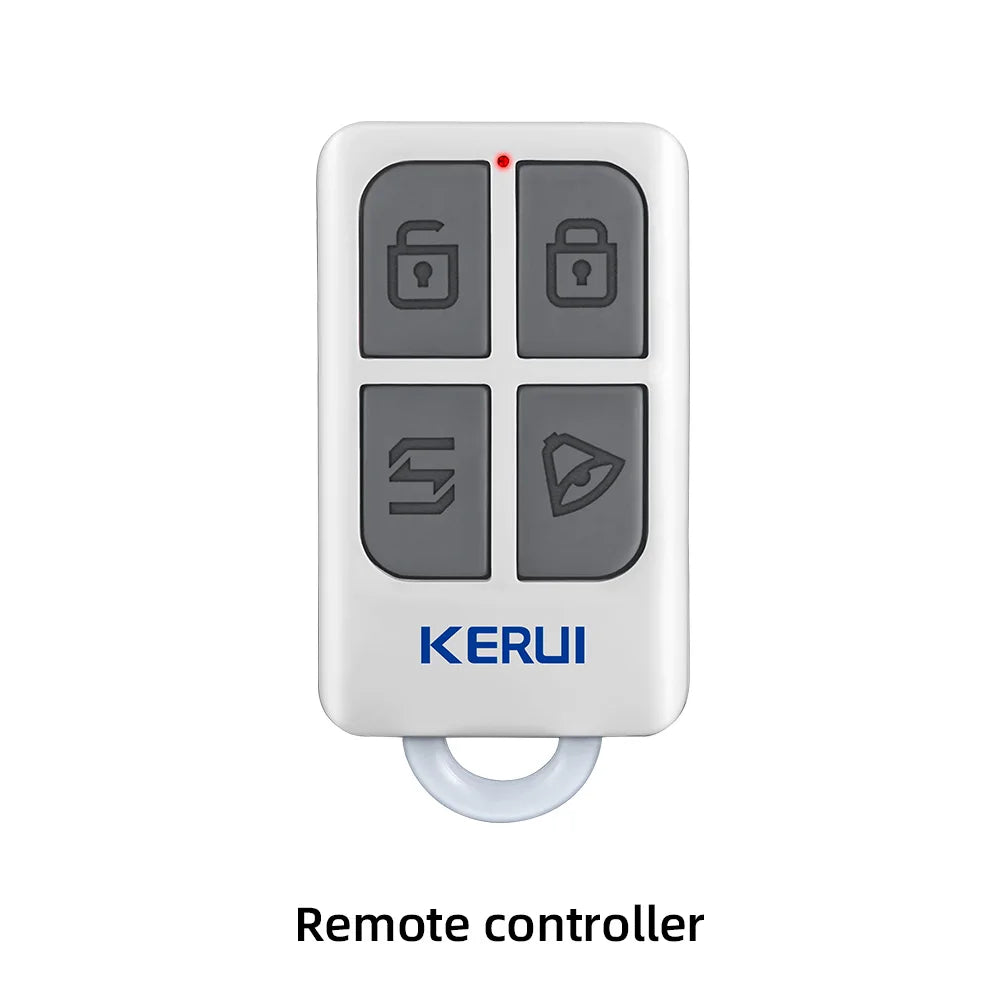 KERUI W181 Alarm System Panel WIFI GSM Alarm for Home Wireless Support Alexa Tuya Smart APP Control with Motion Sensor Siren