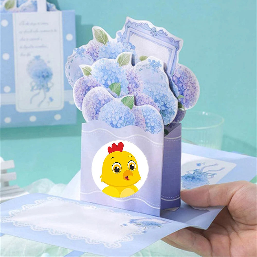 50-500db Rajzfilm Állat Matrica Gyerek Címke Köszönöm Matricák Aranyos Játék Címke DIY Ajándék Lezáró Címke Dekorációs Kellékek