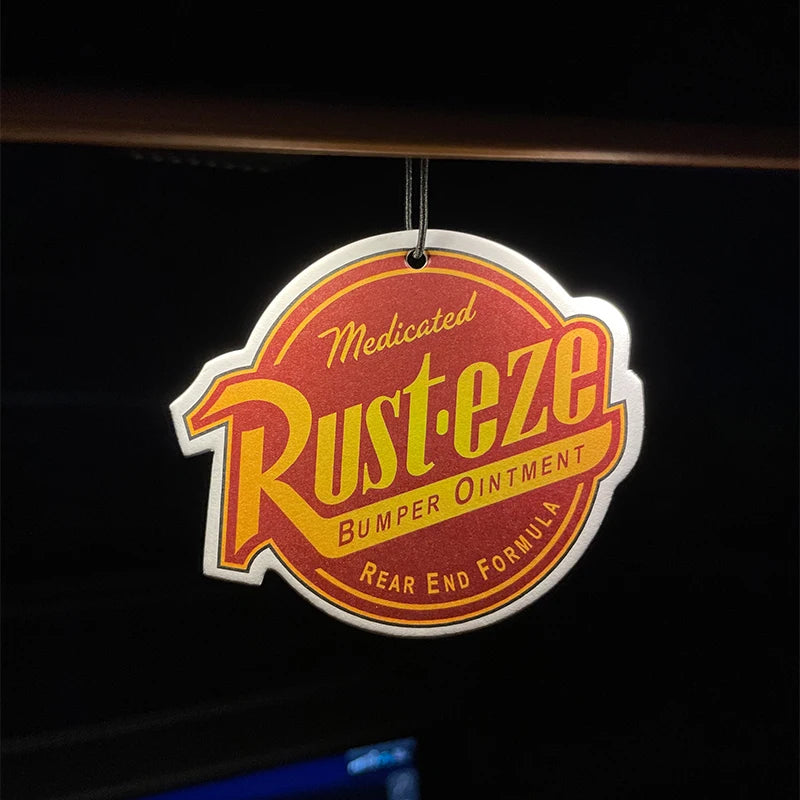 Rust eze, ambientador de coche, pendant perfume, suspensión del espejo retrovisor, fragancia de colonia