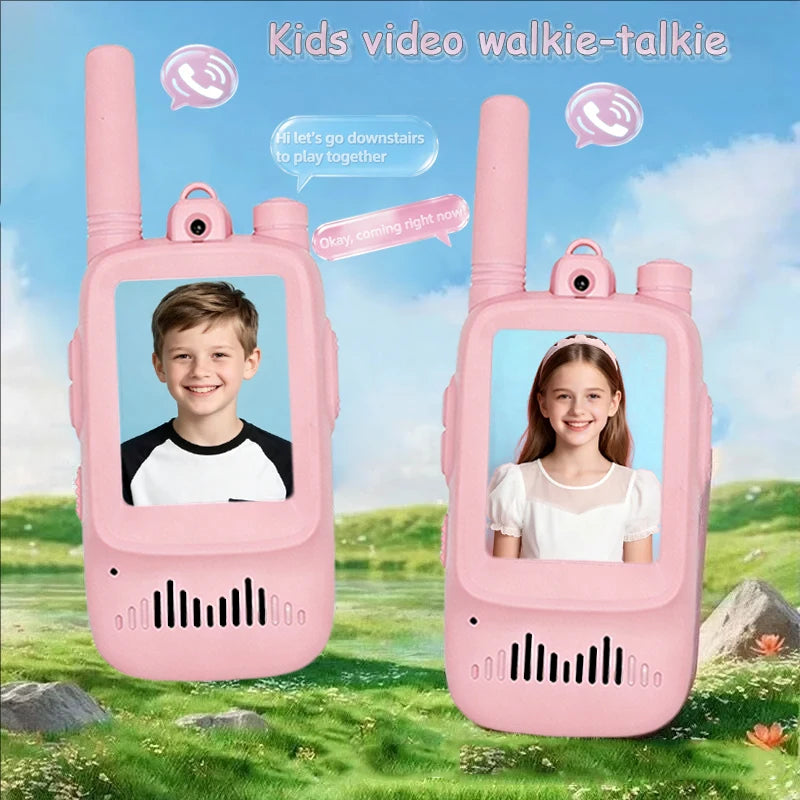 Rechargeable Kids Video Walkie-Talkie Pair