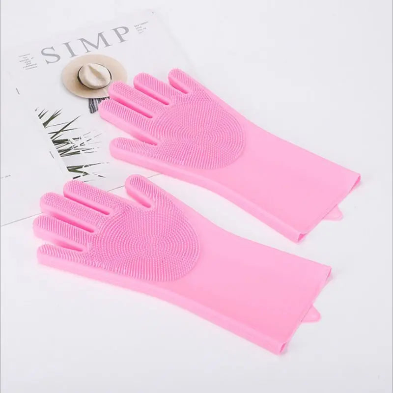 Textured Pet Bathing and Grooming Glove