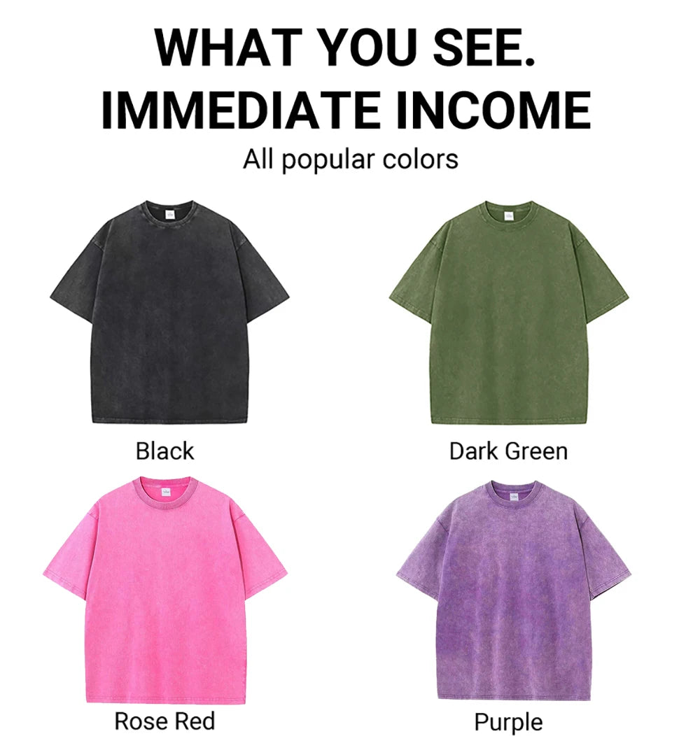 American Retro Heavyweight Short Sleeve T‑Shirt