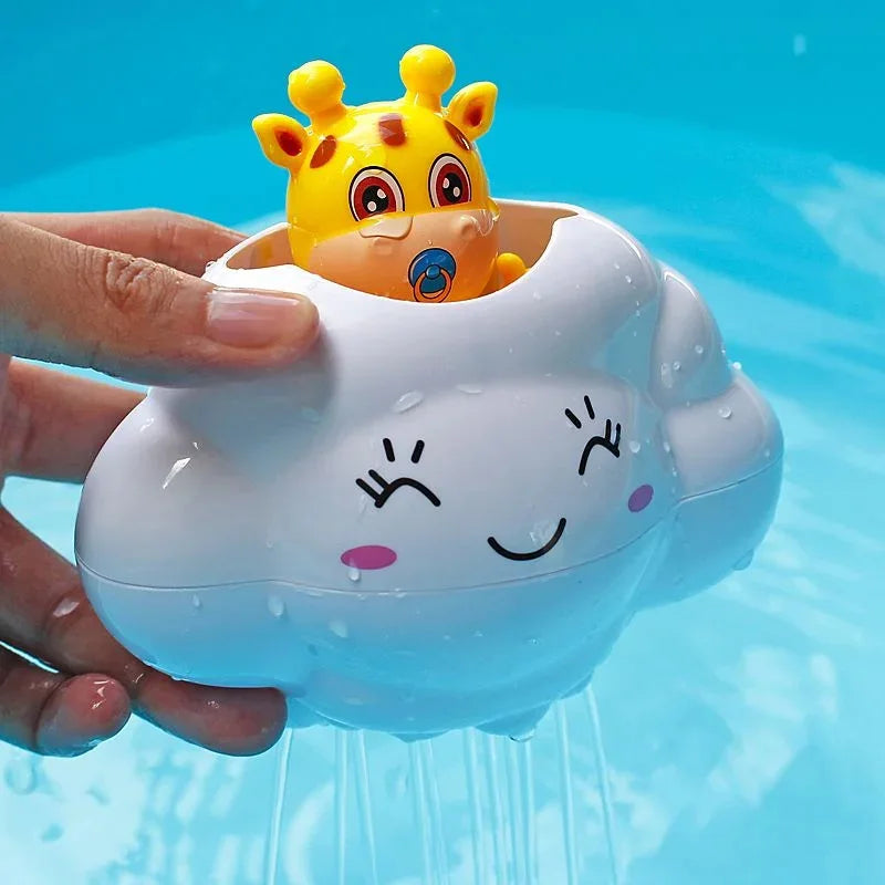 Water Spraying Cloud Bath Toy for Kids