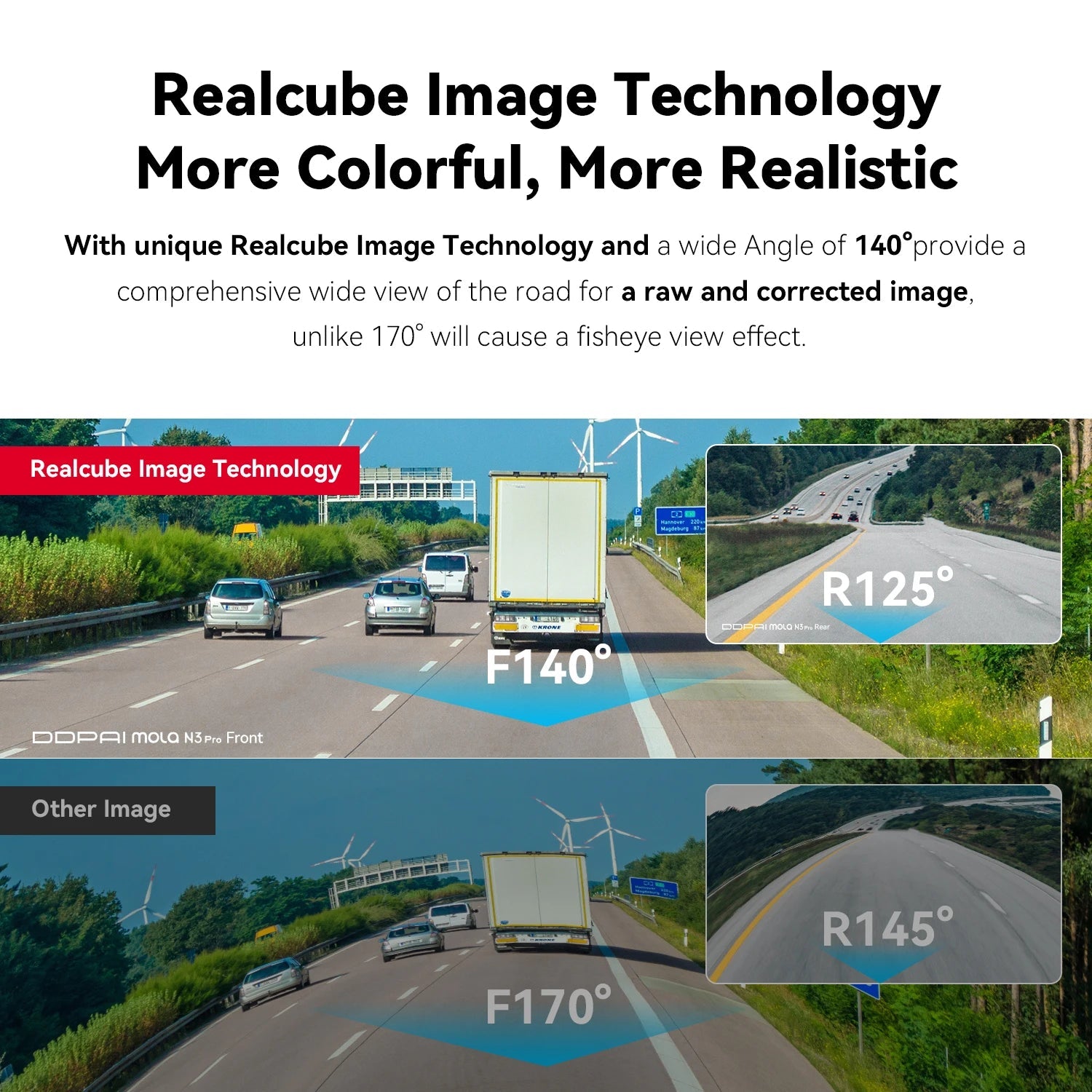 DDPAI Mola N3 Pro Dash Camera Driving Vehicle Cam Wifi Smart Connect Car Recorder 2.5K Car DVR Dash Camera 