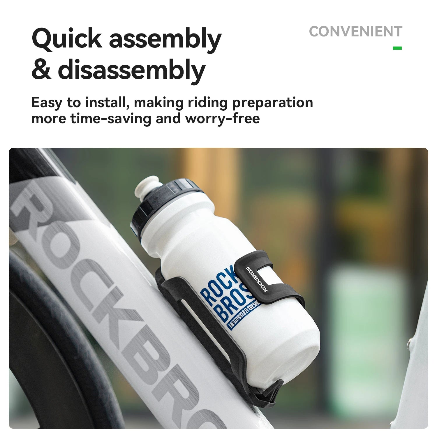 600ml Bicycle Water Bottle Cage Holder
