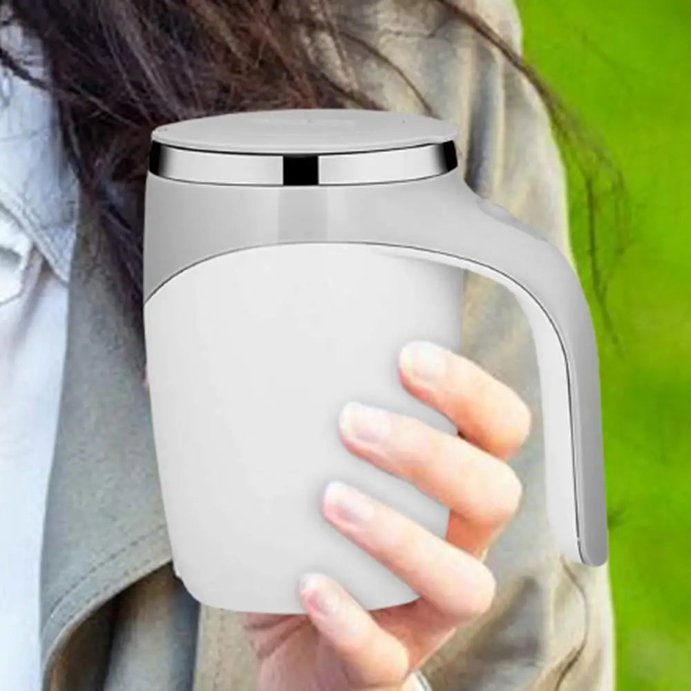 Magnetic Coffee Stirrer Mug Rechargeable Automatic Quiet Fast Stirring Cup With Lid