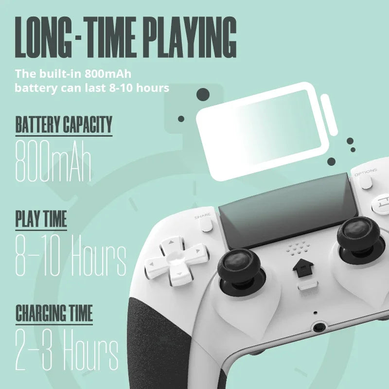 Bluetooth Wireless Controller for PS4 & PC 🎮 