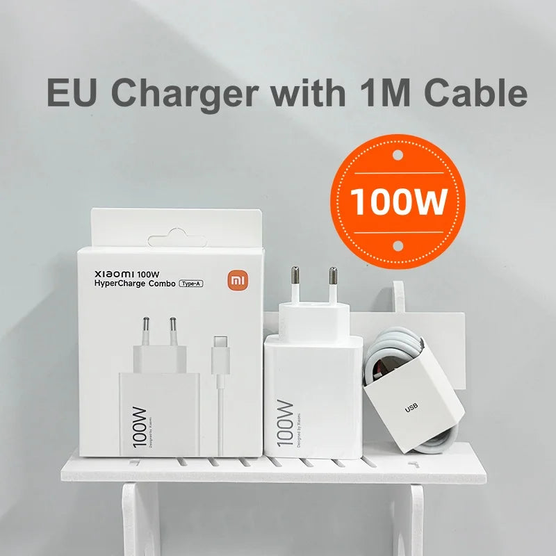 Xiaomi 100W USB-C Wall Charger with 6A USB-C Cable