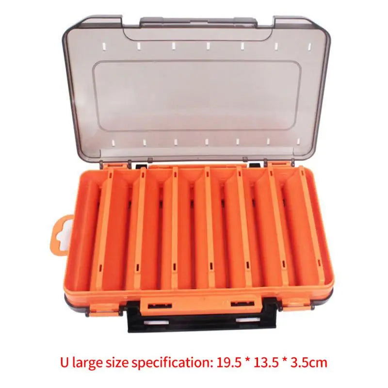 Angelgeräteboxen mit Fächern, Aufbewahrungsbox für Köder, Kunstköder, Haken und Zubehör, robuste Angelboxen, Aufbewahrungskoffer, Behälter und Taschen