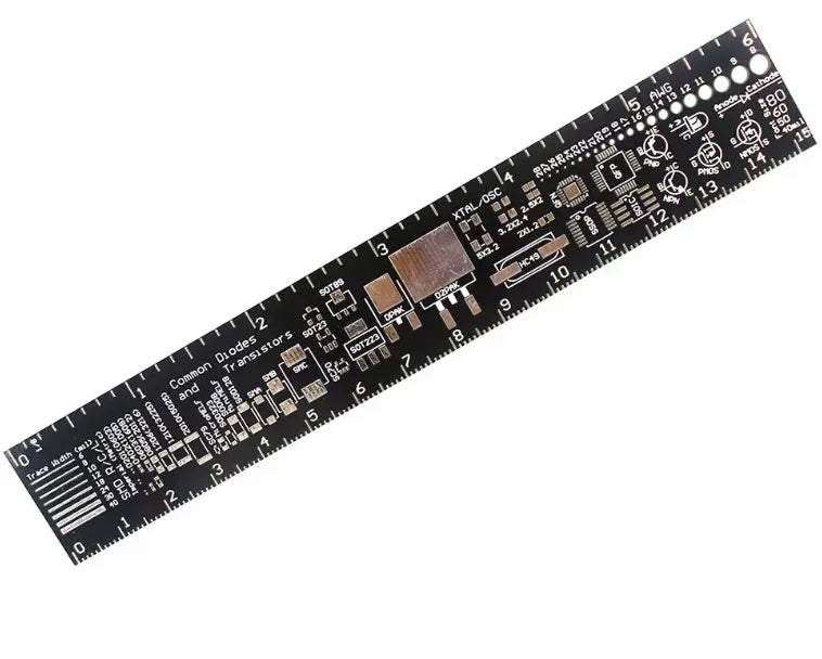  Righello di riferimento PCB per progetti elettronici