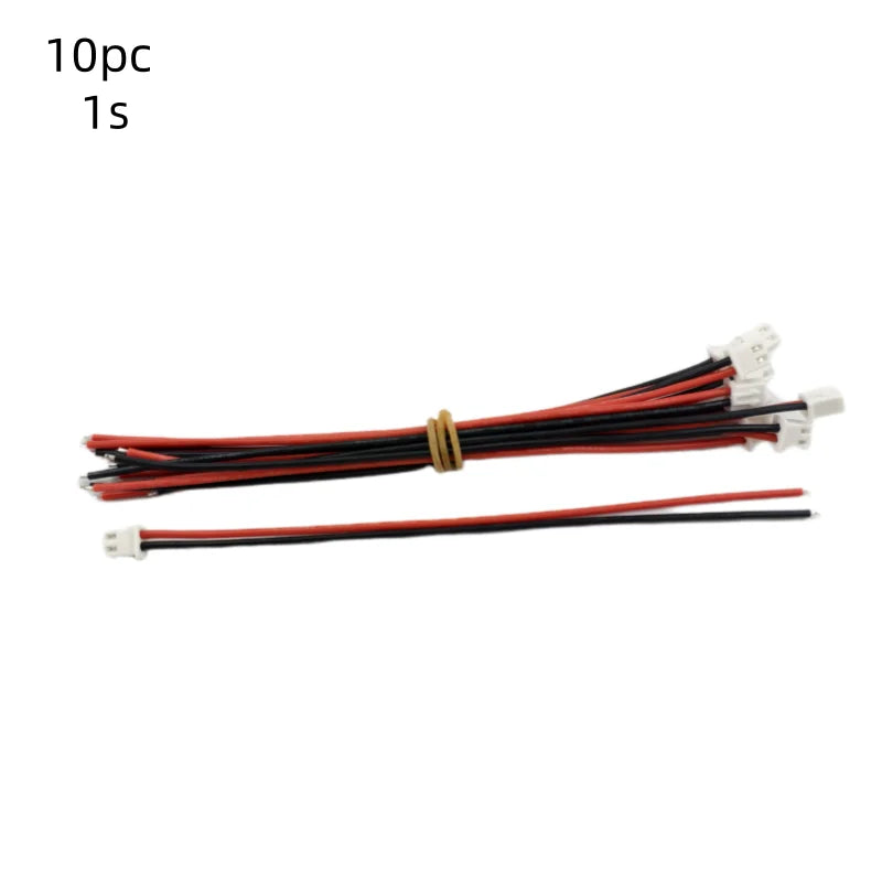 Prívodné vodiče balansovacieho konektora LiPo - balenie 10 ks, 1S až 8S