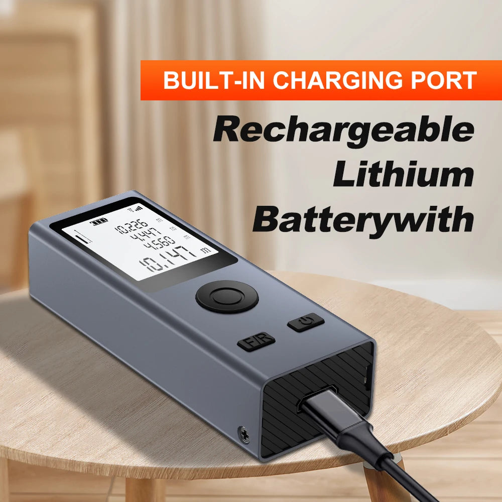 Rechargeable Mini Laser Distance Meter - Options