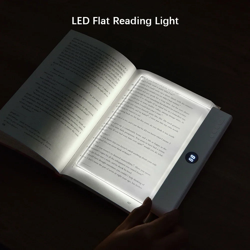Genopladelig LED-boglampe med timer
