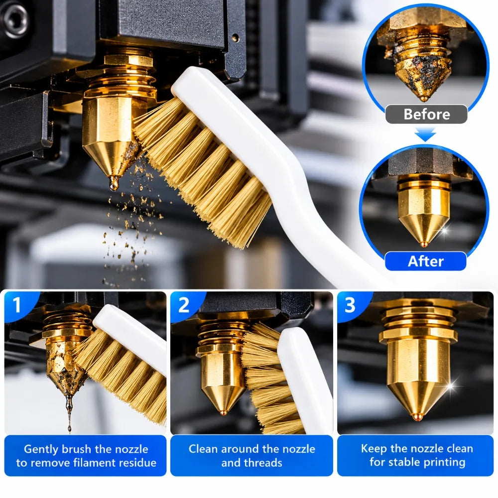 3D Printing Tools, Various Types Tools, Scissors, Cleaning Needles, Tweezers, Pliers, Deburring Kits, Universal 3D Printer Tools