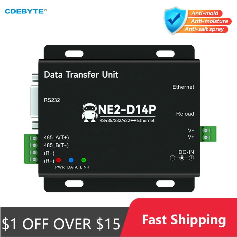 NE2-D14P Πύλη Serial-to-Ethernet