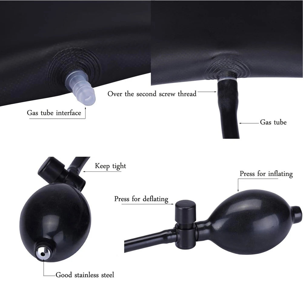 New Car Door Window Open Air Bag Pump Wedge Pad Entry Inflatable Shim Tools Professional Universal Air Pump Wedge Hand Tool 