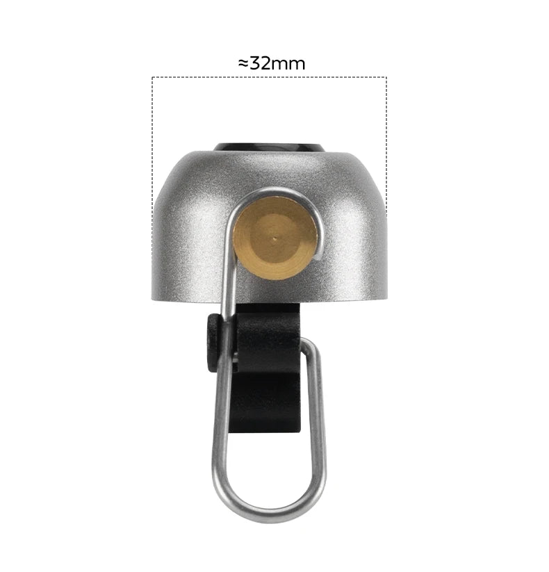 Bicycle Bell with Crisp Sound Copper Alloy Handlebar Ring