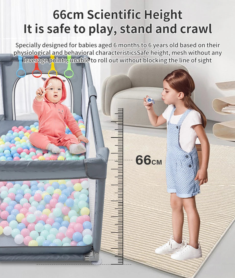 New Arrival Baby Playpen for Safe Indoor Play