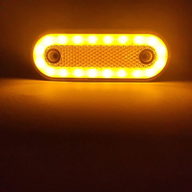 10 бр./5 бр. 12V 24V странични маркерни светлини за камион LED светлини за ремарке, рефлектор, габаритни светлини за ван за Scania, DAF и Isuzu камиони