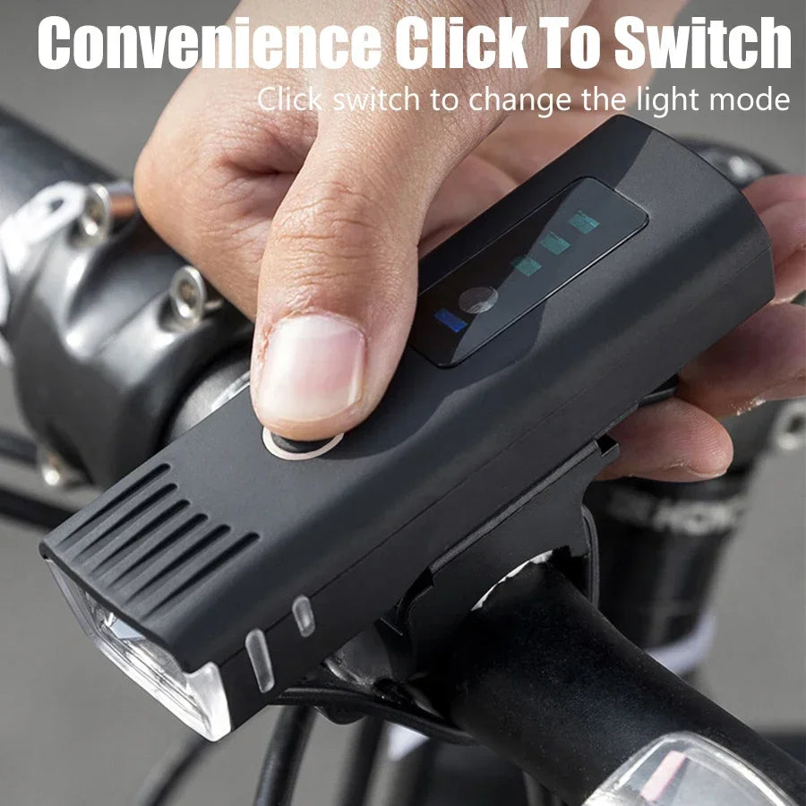 Rechargeable Bicycle Light - Front and Rear Options