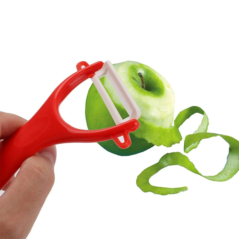 LMETJMA Ceramic Peeler 4 Color Vegetable Fruit Peeler Kitchen Potato Carrot Cucumber Peeler Peeling Kitchen Gadgets KC0113 