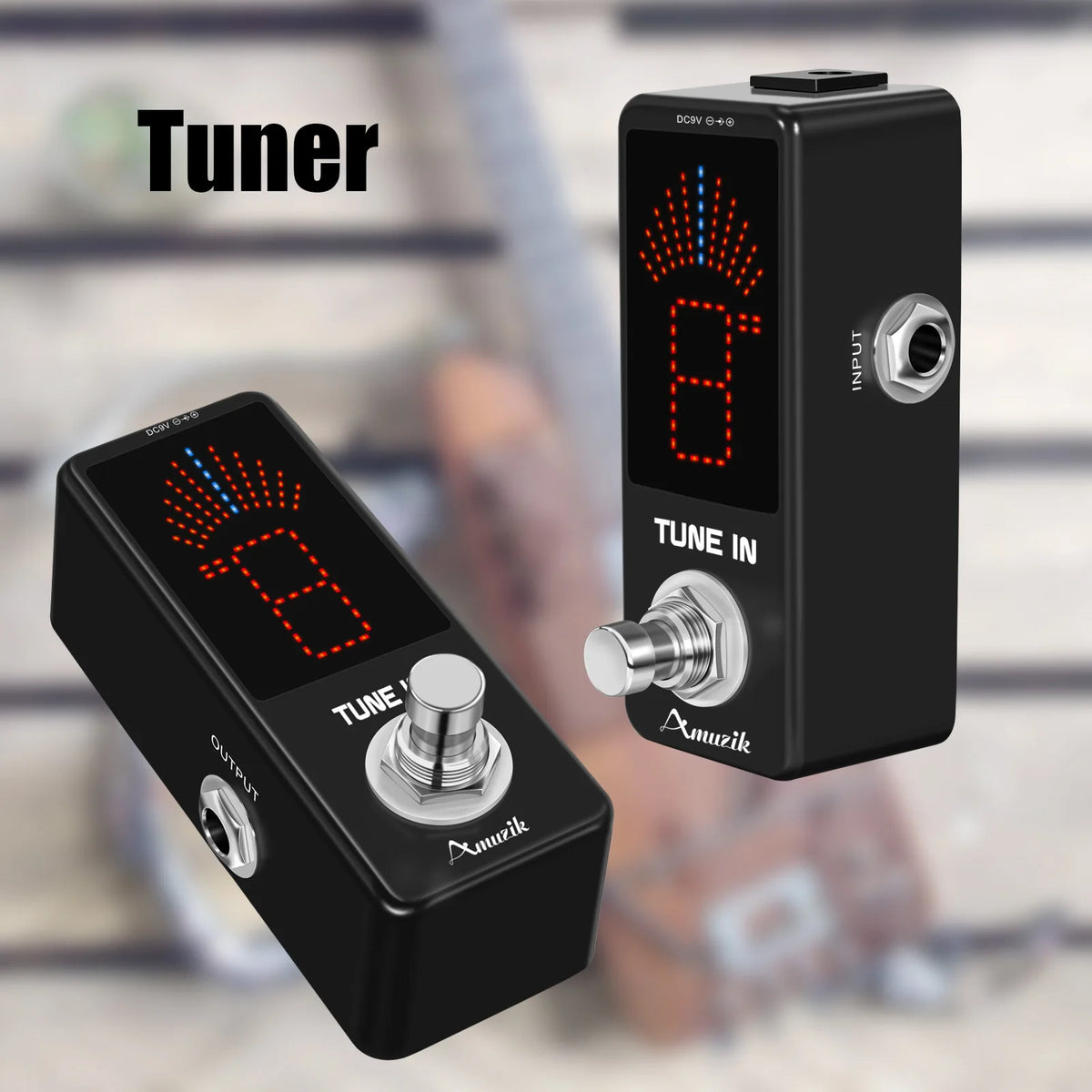 Chromatic Tuner Pedal and Power-Accessory Options