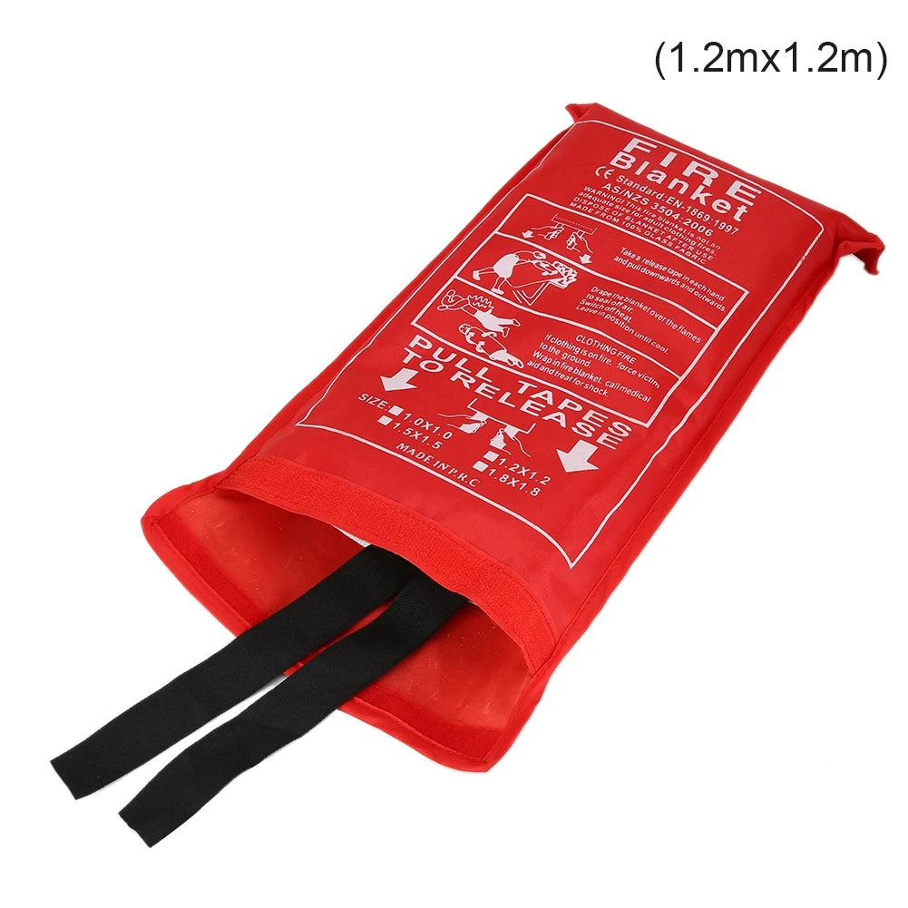 Fiberglass Emergency Fire Blanket for Kitchen, Car & Camping