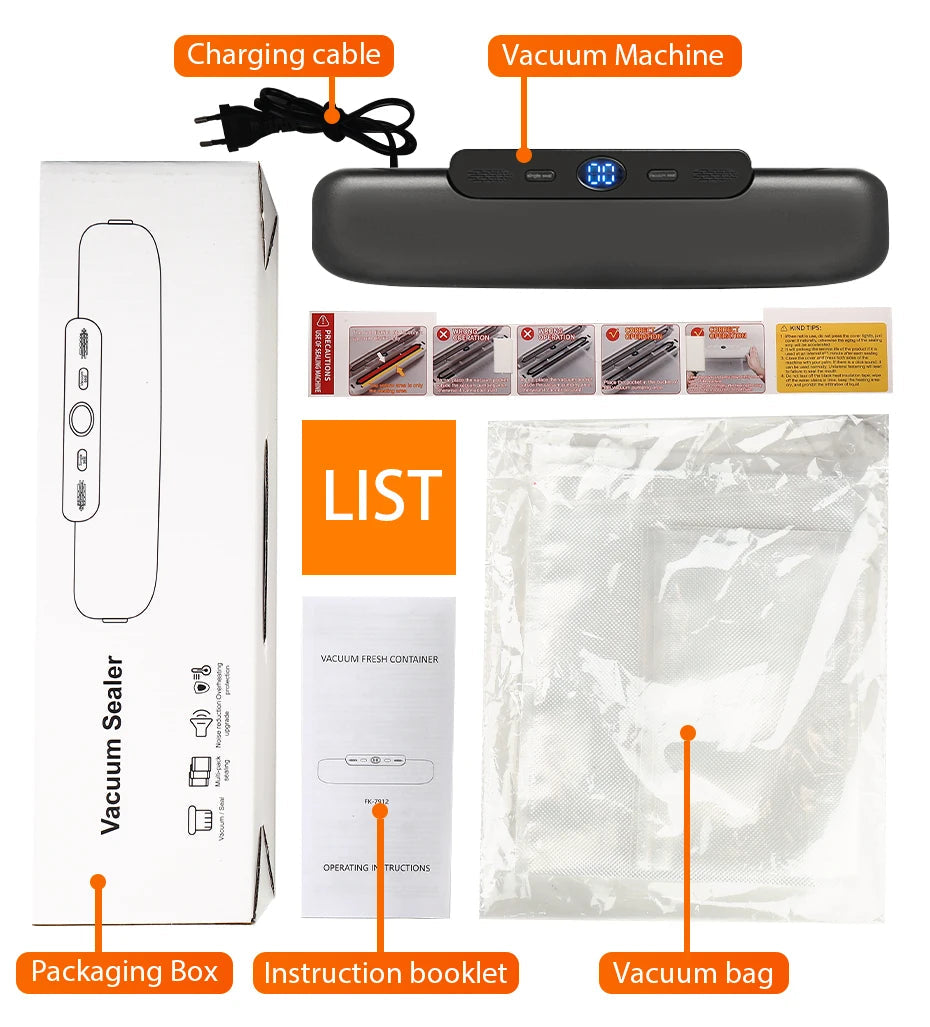 saengQ Vacuum Sealer Packaging Machine 🥡 